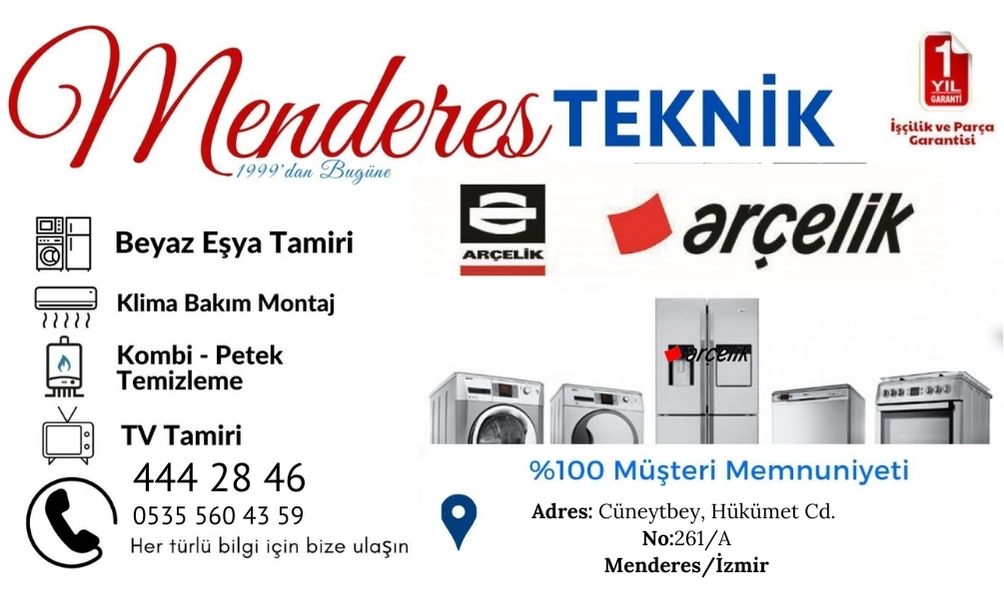 Menderes Arçelik Servisi 