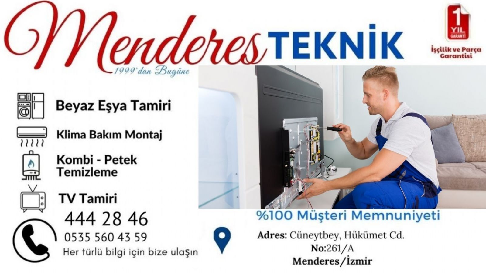 Menderes Beko Televizyon Servisi