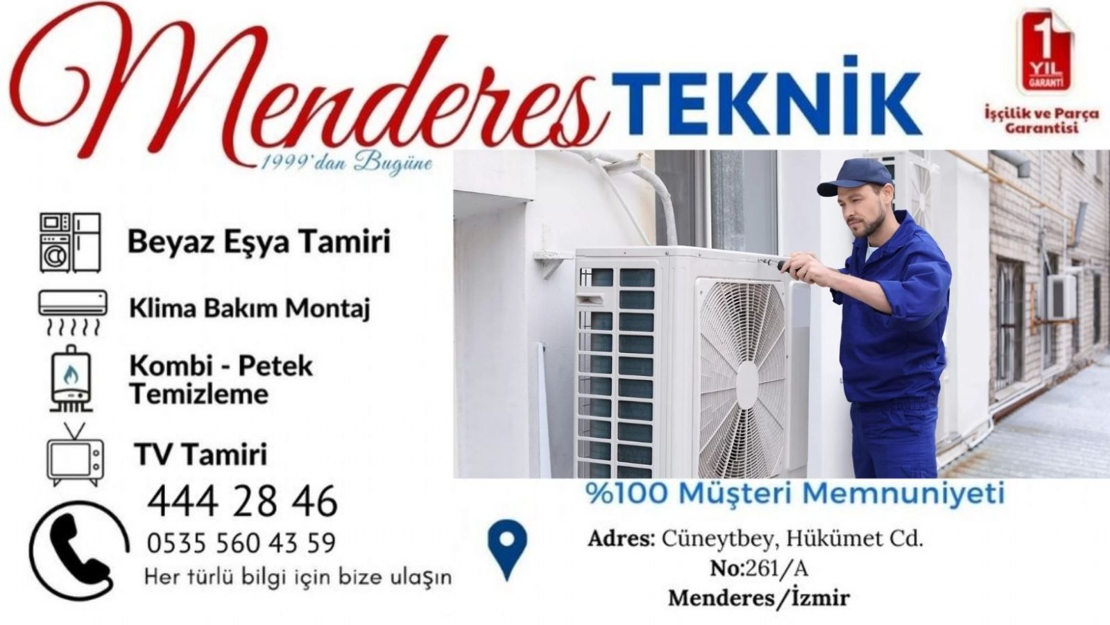 Menderes Daikin Klima Servisi