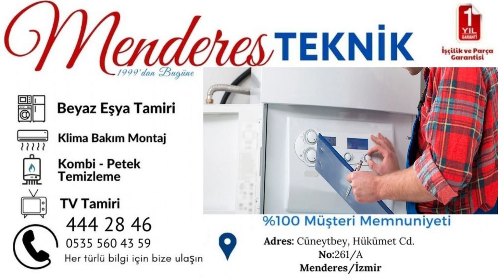 Menderes Ferroli Kombi Servisi