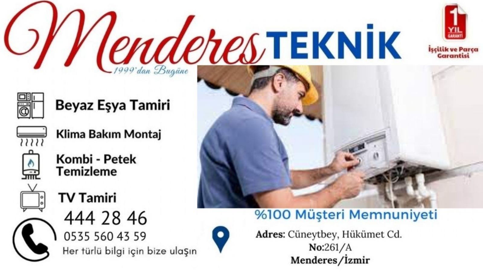Menderes Vaillant Kombi Servisi